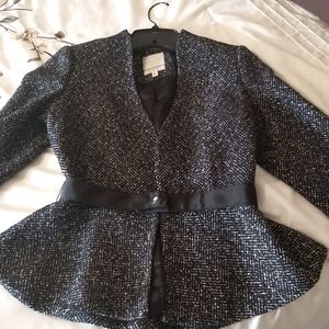 Statement Piece!❤ The Limited Scandal Collection fitted suit coat with peplum XS